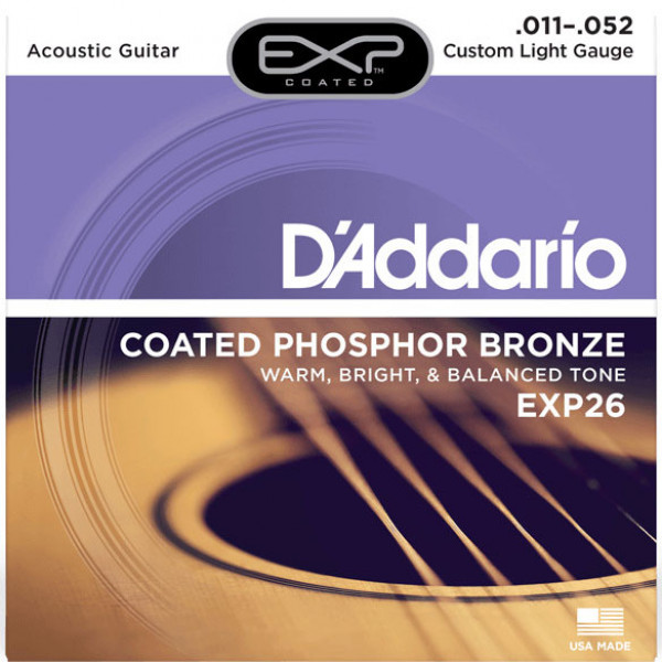 ΧΟΡΔΕΣ ΣΕΤ ΑΚΟΥΣΤΙΚΗΣ  DADDARIO  EXP-26  011