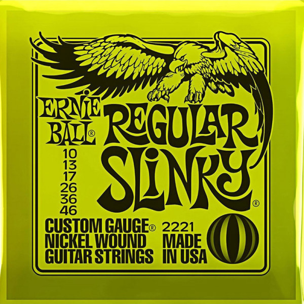 ΧΟΡΔΕΣ ΣΕΤ ΗΛΕΚΤΡΙΚΗΣ  ERNIE BALL 2221   10-46