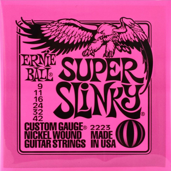 ΧΟΡΔΕΣ ΣΕΤ ΗΛΕΚΤΡΙΚΗΣ  ERNIE BALL 2223   09-42