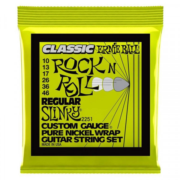 ΧΟΡΔΕΣ ΣΕΤ ΗΛΕΚΤΡΙΚΗΣ  ERNIE BALL 2251   10-46