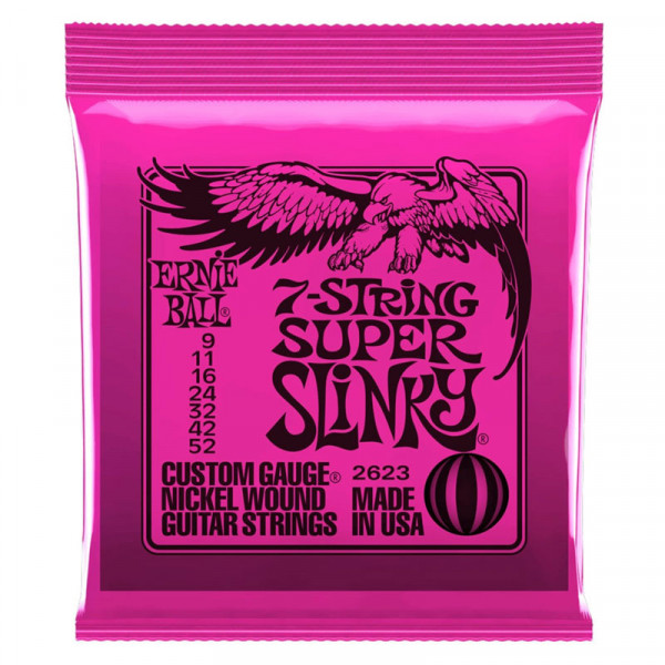 ΧΟΡΔΕΣ ΣΕΤ ΗΛΕΚΤΡΙΚΗΣ  ERNIE BALL 2623 7ΧΟΡΔΗ 009-052