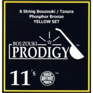 ΧΟΡΔΕΣ ΣΕΤ 6 ΜΠΟΥΖΟΥΚΙΟΥ - ΤΖΟΥΡΑ  PRODIGY YELLOW BRONZE 011
