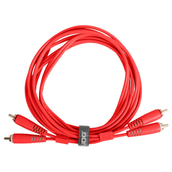 ΚΑΛΩΔΙΟ UDG 2RCA ΑΡΣ - 2RCA ΑΡΣ U97001YL Ultimate Audio Red Straight 1.5m