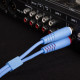 ΚΑΛΩΔΙΟ UDG 2RCA ΑΡΣ - 2RCA ΑΡΣ U97001YL Ultimate Audio Blue Straight 1.5m