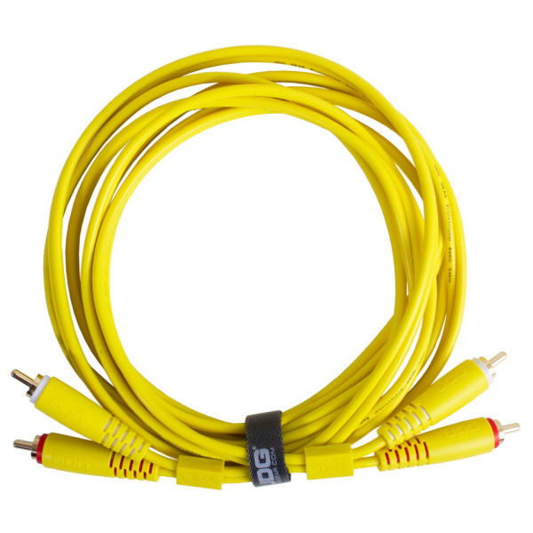 ΚΑΛΩΔΙΟ UDG 2RCA ΑΡΣ - 2RCA ΑΡΣ U97001YL Ultimate Audio Yellow Straight 1.5m