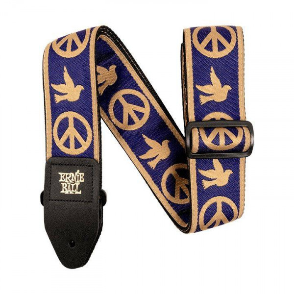 ΖΩΝΗ ERNIE BALL Peace Love Dove Beige-Navy Blue Jacquard 4699