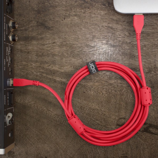 ΚΑΛΩΔΙΟ UDG ULTIMATE USB 2.0 A-B 2m RED 95002 RD