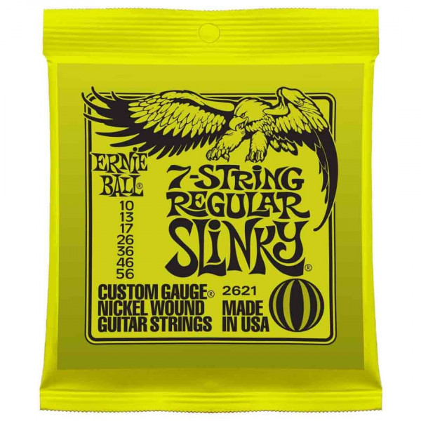 ΧΟΡΔΕΣ ΣΕΤ ΗΛΕΚΤΡΙΚΗΣ  ERNIE BALL 2621 7ΧΟΡΔΗ 010-056