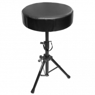 ΚΑΘΙΣΜΑ DRUMS MUSIC DF-089 ΣΤΡΟΓΓΥΛΟ BLACK