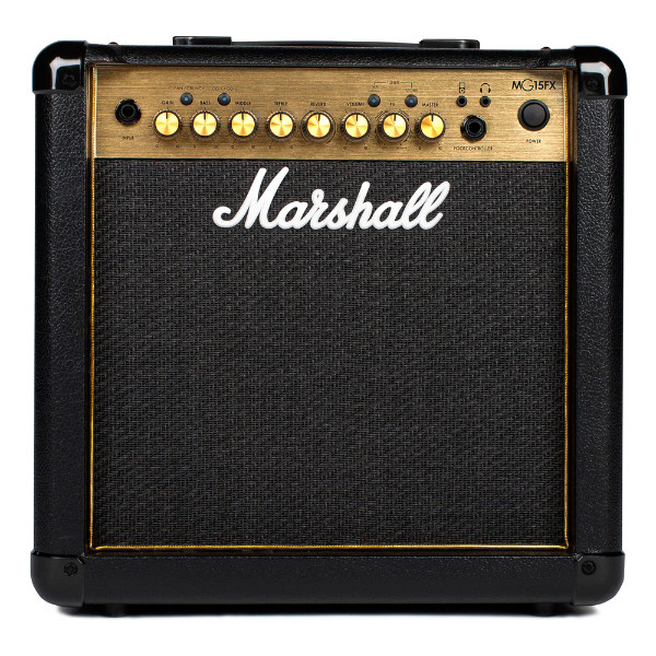 ΕΝΙΣΧΥΤΗΣ ΚΙΘΑΡΑΣ MARSHALL MG-15GFX COMBO 15W ΠΟΛΥΕΦΦΕ GOLD