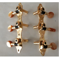ΚΛΕΙΔΙΑ ΜΠΟΥΖΟΥΚΙΟΥ GROVER CG-35 6ΧΟΡΔΟ GOLD 3+3
