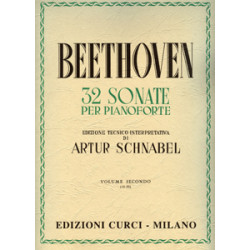 L.V.Beethoven - 32 Sonate per Pianoforte II (Schnabel) / Εκδόσεις Curci