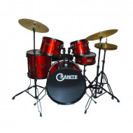 DRUM SET MUSIC STUDIO DRUM 20'' RED