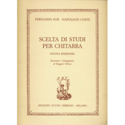 Sor Fernando -Napoleon Coste - Scelta Di Studi Per Chitarra (Nuova Edizione)