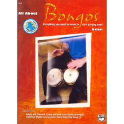 All About Bongos + CD Ολοκληρωμένη μέθοδος εκμάθησης Bongos με συνοδευτικό CD