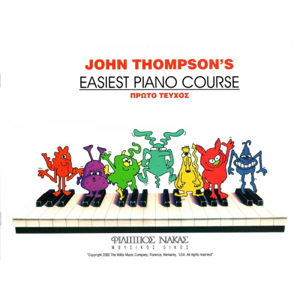 John Thompson-Easiest Piano Course 1o τεύχος