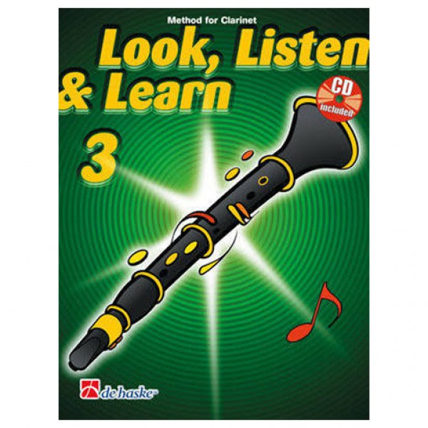 Look Listen & Learn part 3 - Clarinet BK/CD