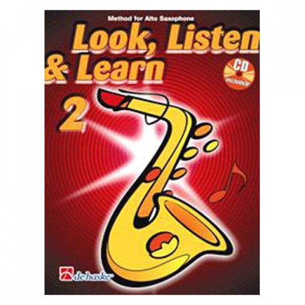Look Listen & Learn part 2 - Alto Saxophone BK/CD