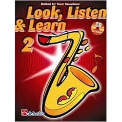 Look Listen & Learn part 2 - Tenor Saxophone BK/CD