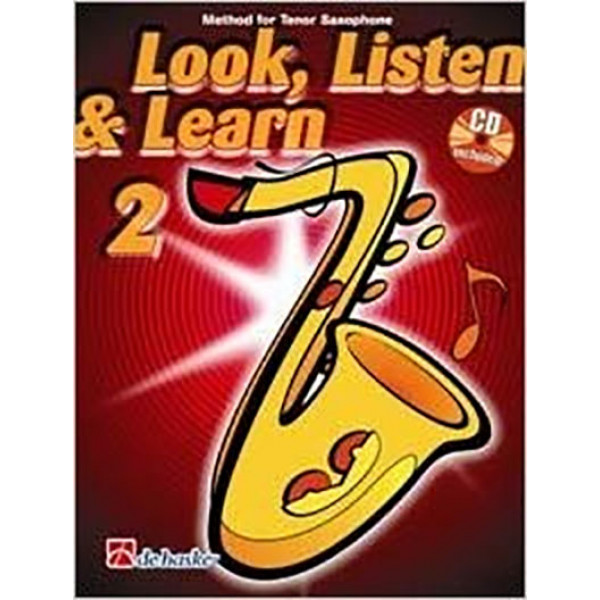 Look Listen & Learn part 2 - Tenor Saxophone BK/CD