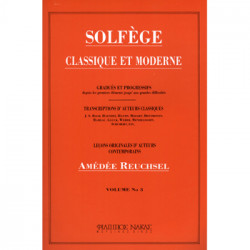 Amedee Reuchsel - Solfege Τεύχος 3ο