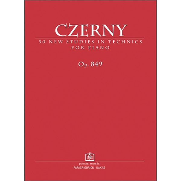 C. CZERNY 30 ΣΠΟΥΔΕΣ Op. 849
