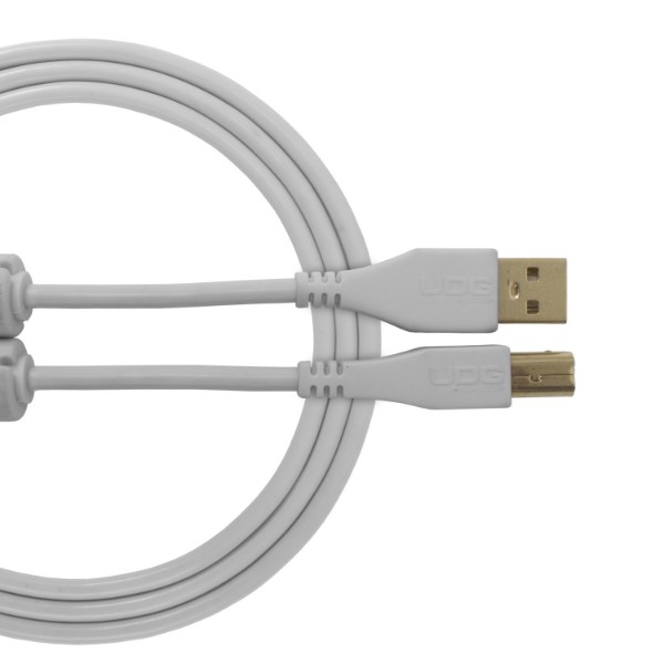 ΚΑΛΩΔΙΟ UDG ULTIMATE USB 2.0 A-B 1.0m WHITE 95001 WH