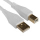 ΚΑΛΩΔΙΟ UDG ULTIMATE USB 2.0 A-B 1.0m WHITE 95001 WH