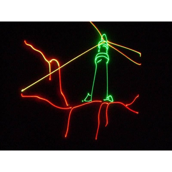 ΦΩΤΟΡΥΘΜΙΚΟ LASER LASERWORLD CS-400RGY
