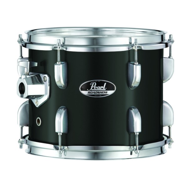 DRUM SET PEARL ROADSHOW JET BLACK 20" ΜΕ ΒΑΣΕΙΣ ΚΑΙ ΠΙΑΤΙΝΙΑ RS-505C