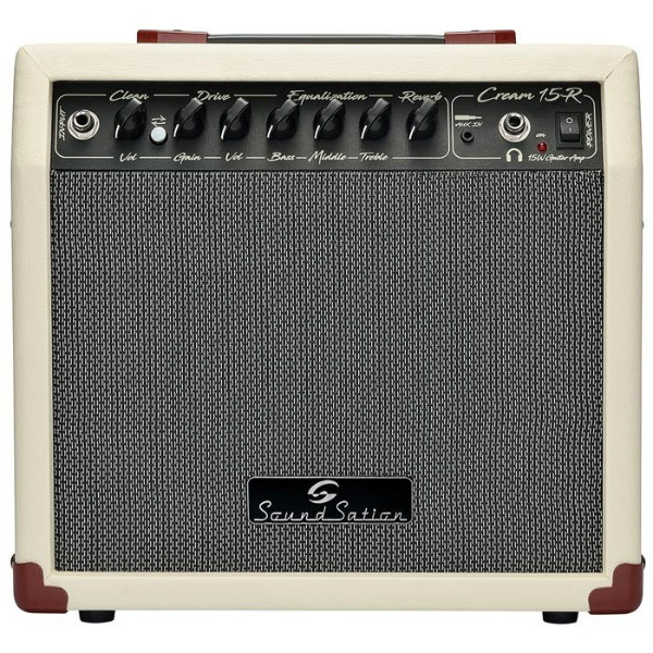 ΕΝΙΣΧΥΤΗΣ ΚΙΘΑΡΑΣ SOUNDSATION CREAM-15R VINTAGE COMBO - 15 WATT