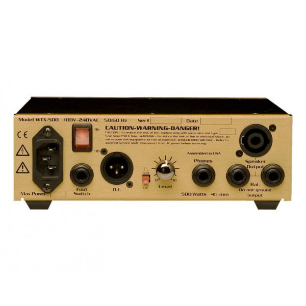 ΕΝΙΣΧΥΤΗΣ ΚΕΦΑΛΗ ΜΠΑΣΟΥ EDEN HEAD WTX500-E 500W X-CLASS SWITHING