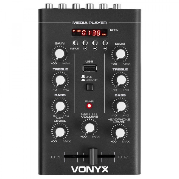 DJ ΜΙΚΤΗΣ VONYX STM-500BT USB/MP3 & BLUETOOTH