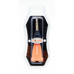 ΑΝΤΑΠΤΟΡ BESPECO SLAD-180 6,3 MM MONO JACK PLUG -> 2 X 6,3 MM STEREO JACK SOCKET