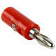 ΒΥΣΜΑ BC-002 BANANA PLUG RED