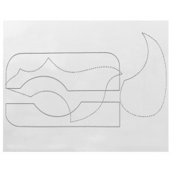 PICKGUARD FIRE & STONE ΔΙΑΦΑΝΟ ΚΙΘΑΡΑΣ 558010