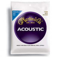 ΧΟΡΔΕΣ ΣΕΤ ΑΚΟΥΣΤΙΚΗΣ  MARTIN M-150 BRONZE 013-056