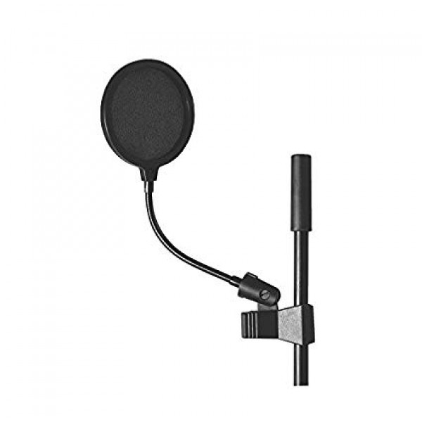 POP FILTER ON STAGE MICROPHONE