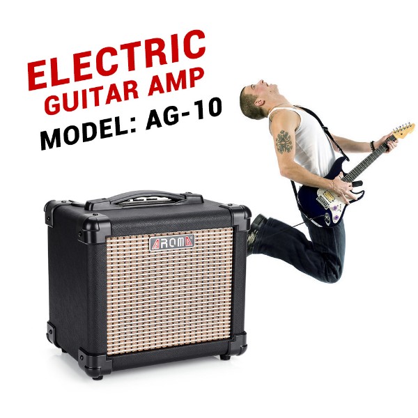 ΕΝΙΣΧΥΤΗΣ ΚΙΘΑΡΑΣ AROMA AG-10 10W BATTERY