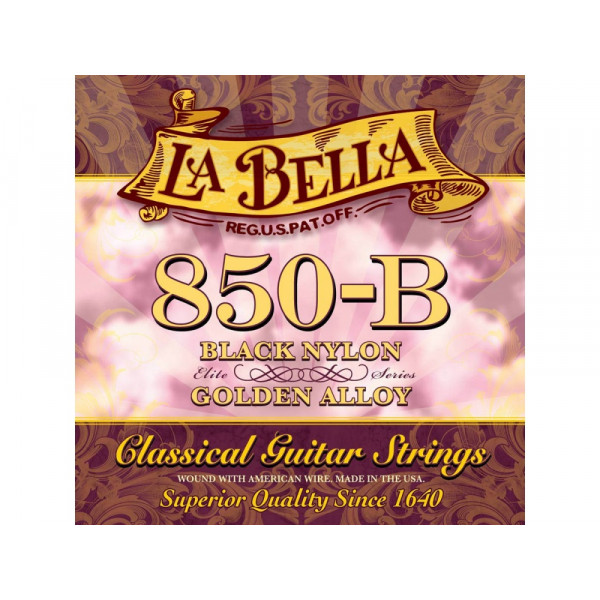 ΧΟΡΔΕΣ ΣΕΤ ΚΛΑΣΣΙΚΗΣ  LA BELLA C-850 BLACK