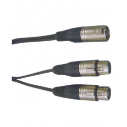 ΚΑΛΩΔΙΟ MUSIC PXX-YMF 2XLR ΘΗΛ - 1XLR ΑΡΣ 0,5m 313205