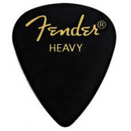 ΠΕΝΕΣ  FENDER 351 CLASSIC CELLULOID HEAVY ΜΕΣΑΙΑ BLACK