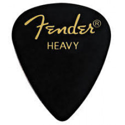 ΠΕΝΕΣ  FENDER 351 CLASSIC CELLULOID HEAVY ΜΕΣΑΙΑ BLACK