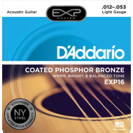 ΧΟΡΔΕΣ ΣΕΤ ΑΚΟΥΣΤΙΚΗΣ  DADDARIO  EXP-16  012