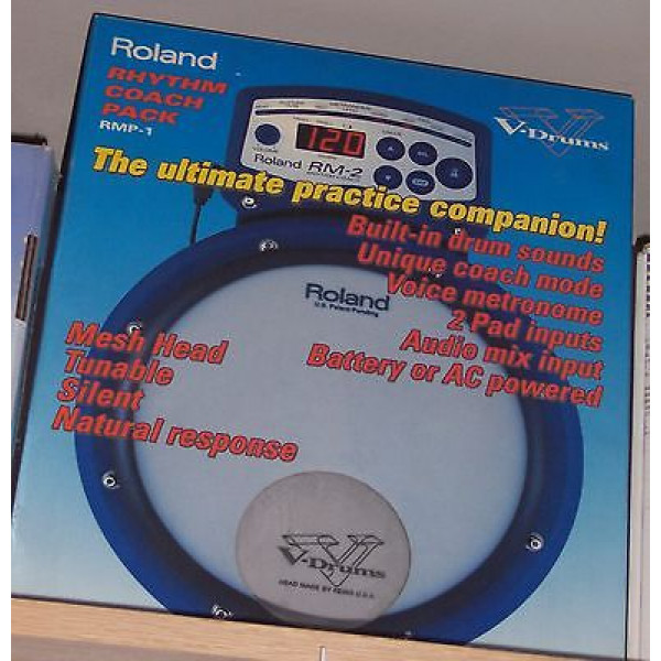 PERCUSSION PAD ROLAND RMP-1  RHYTHM COACH  PRACTICE ΕΚΘΕΣΙΑΚΟ