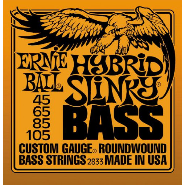 ΧΟΡΔΕΣ ΣΕΤ ΜΠΑΣΟΥ  ERNIE BALL 2833 45-105