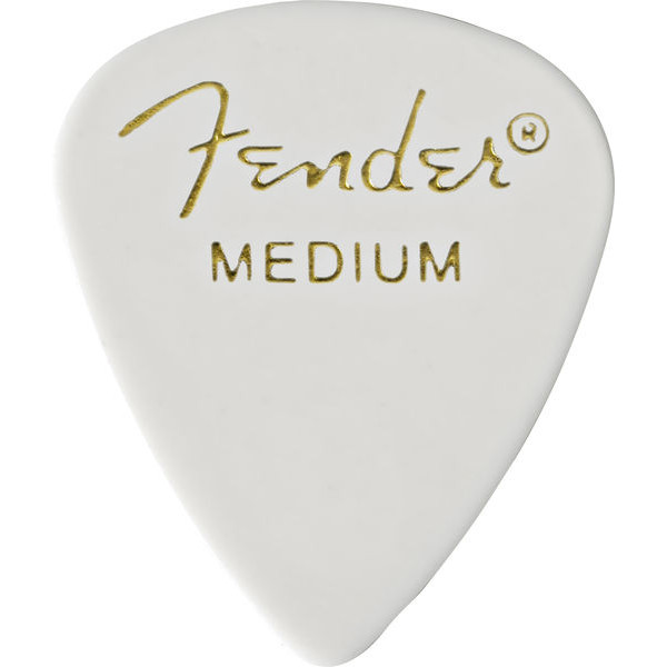 ΠΕΝΕΣ  FENDER 351 CLASSIC CELLULOID MEDIUM ΜΕΣΑΙΑ WHITE