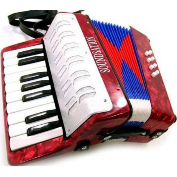 ΑΚΟΡΝΤΕΟΝ MUSIC MINI ΠΑΙΔΙΚΟ RED