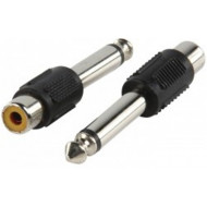 ΒΥΣΜΑ ΑΝΤΑΠΤΟΡ AA-053 ΚΑΡΦΙ 6.3MM MONO ΑΡΣ -  RCA ΘΗΛ