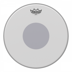 ΔΕΡΜΑ  REMO CS-0114-10 CONTROLLED SOUND COATED BOTTOM BLACK DOT 14''
